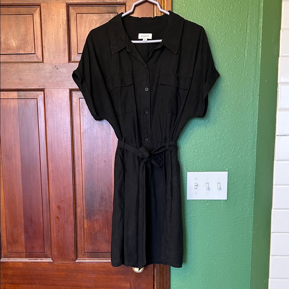 Evereve Black Mini Dress